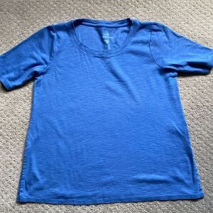 I Jill Pima Scoop Neck Elbow Sleeve Tee. Size MP.